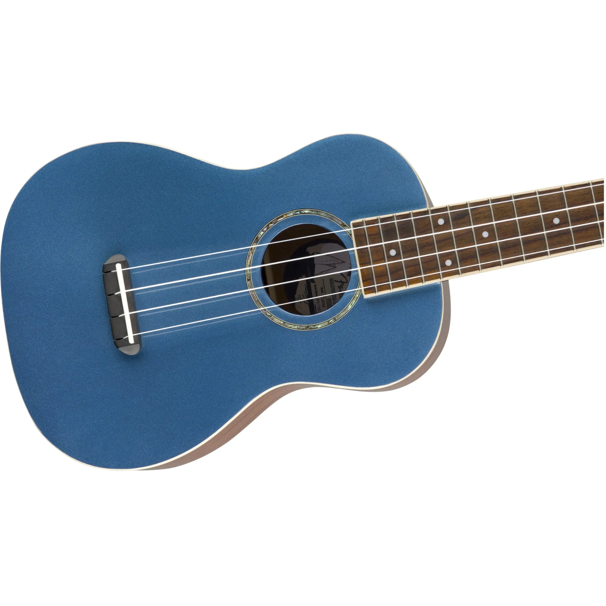 Fender Zuma Classic Concert Ukulele, Lake Placid Blue