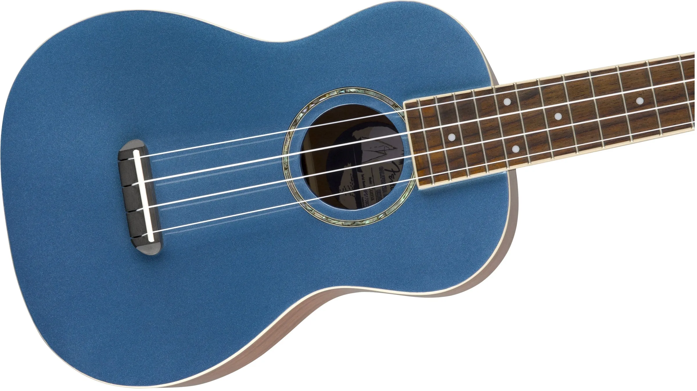 Fender Zuma Concert Lake Placid Blue Ukulele