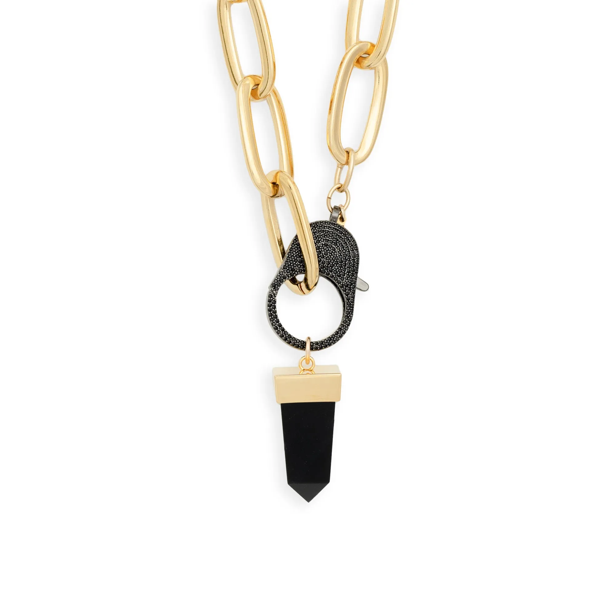 Flex Choker with Onyx Pendant