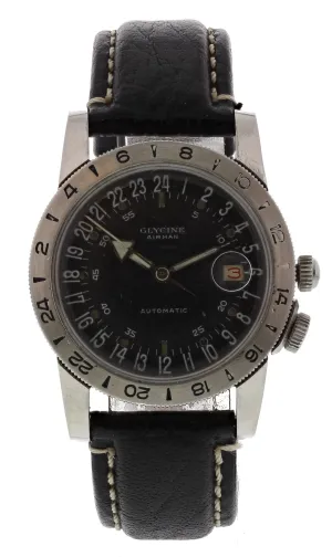 Glycine Airman 24 Automatic Vintage Watch PAT. 314.050