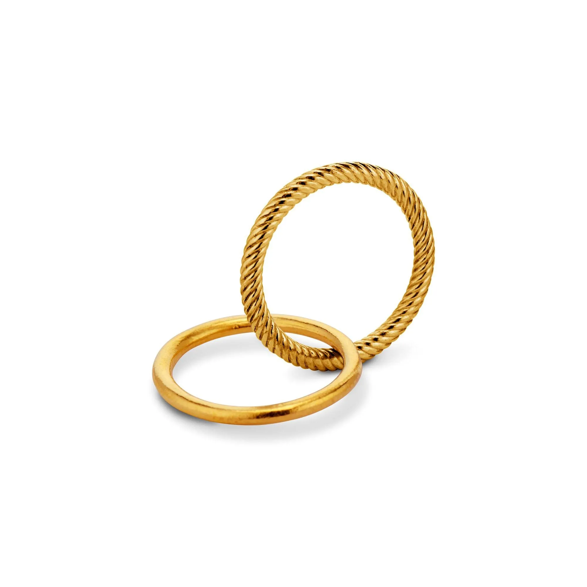 Gold Duo Ring