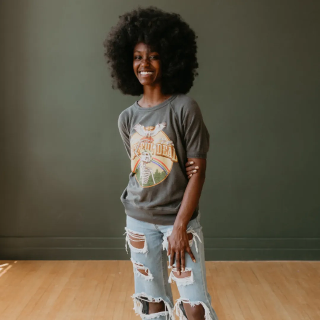 Grateful Dead 1972 Concert Raglan