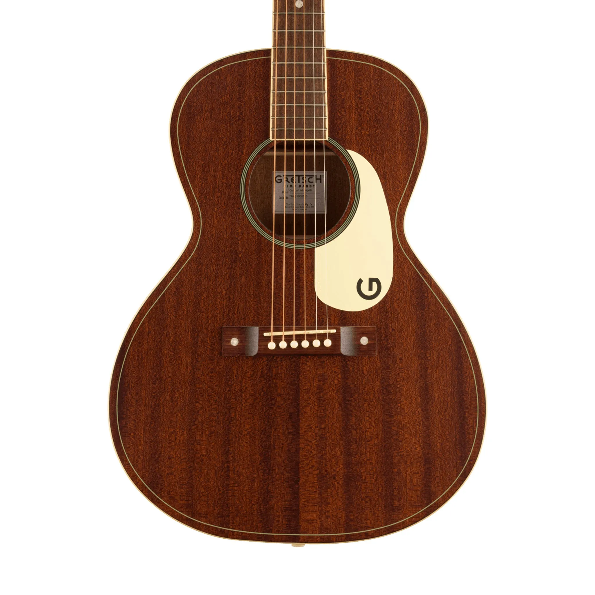 Gretsch Jim Dandy Concert Acoustic Guitar, Frontier Stain