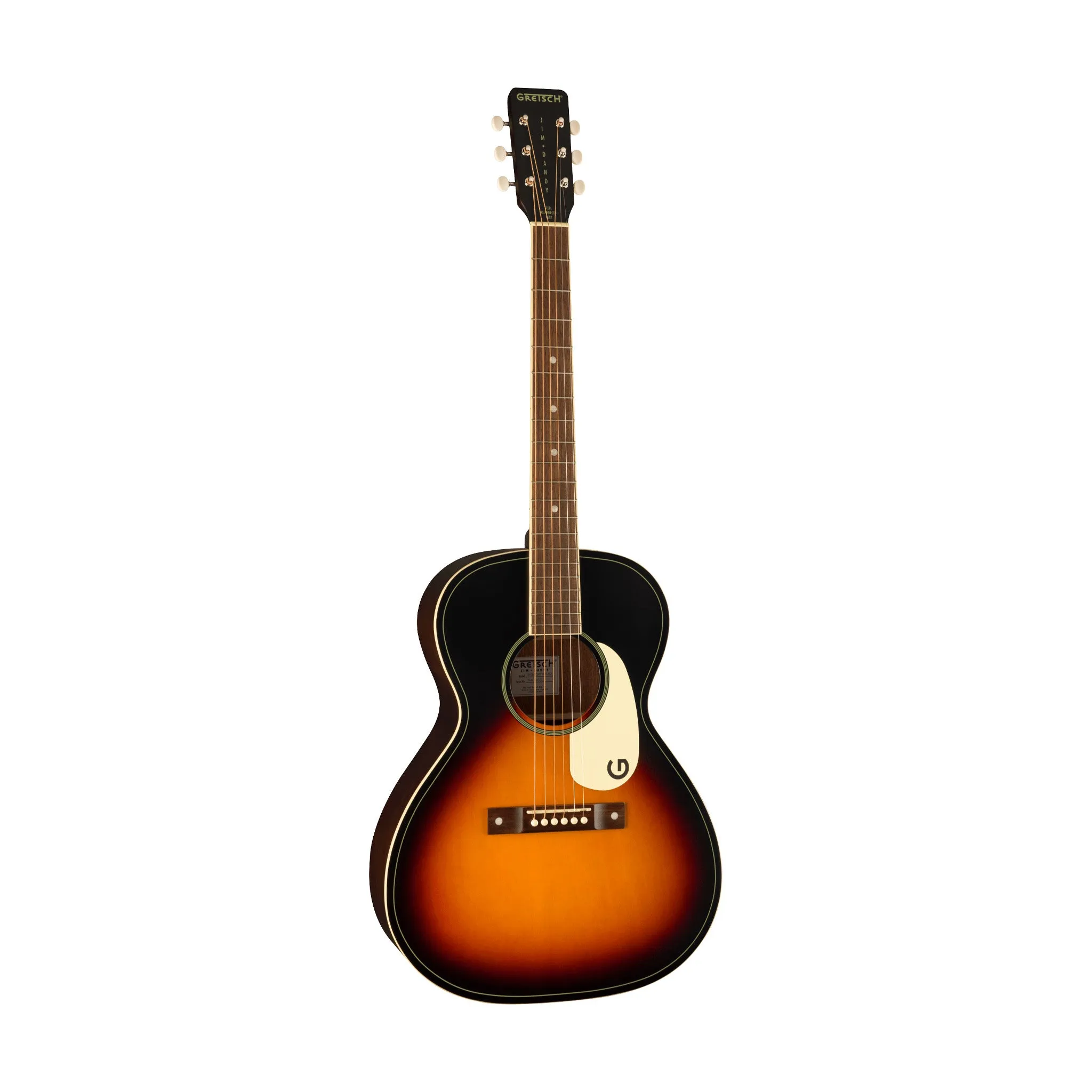 Gretsch Jim Dandy Concert Acoustic Guitar, Rex Burst