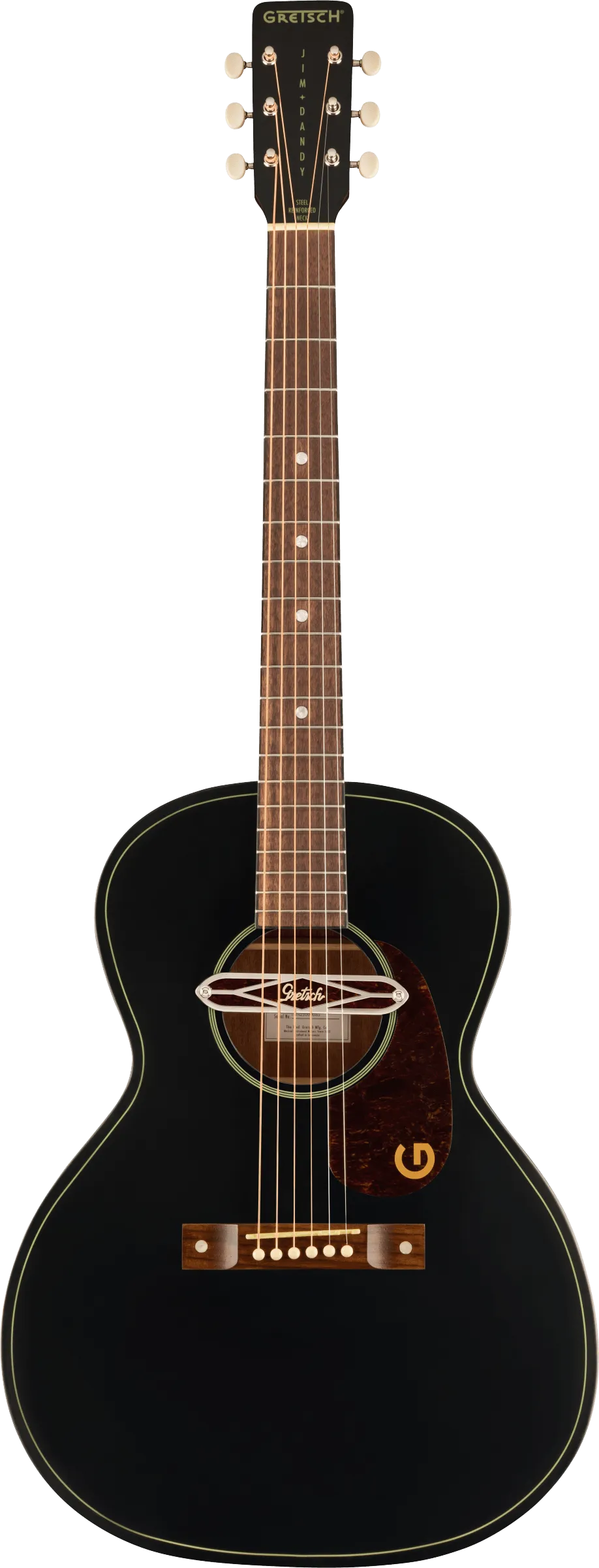 Gretsch Jim Dandy Deltoluxe Concert, Black Top