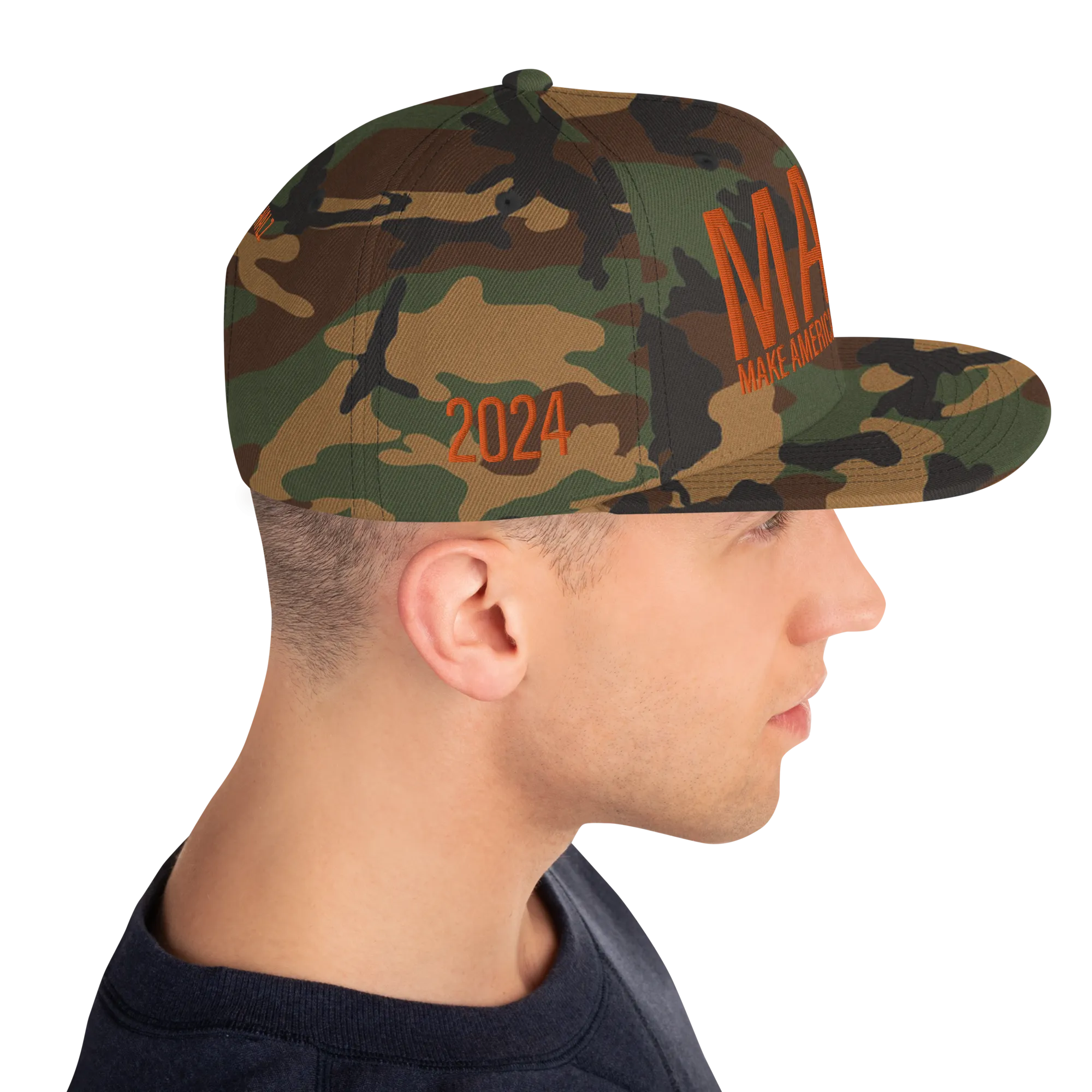 Harris-Walz Camo Cap