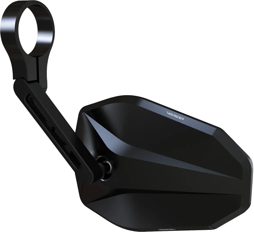 HIGHSIDER 301-129 Victory Blast Short Handlebar End Mirror