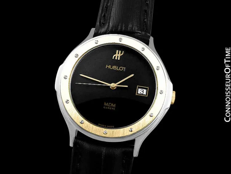 Hublot MDM 2-Tone Full Size 36mm Mens Stainless Steel & 18K Gold Watch