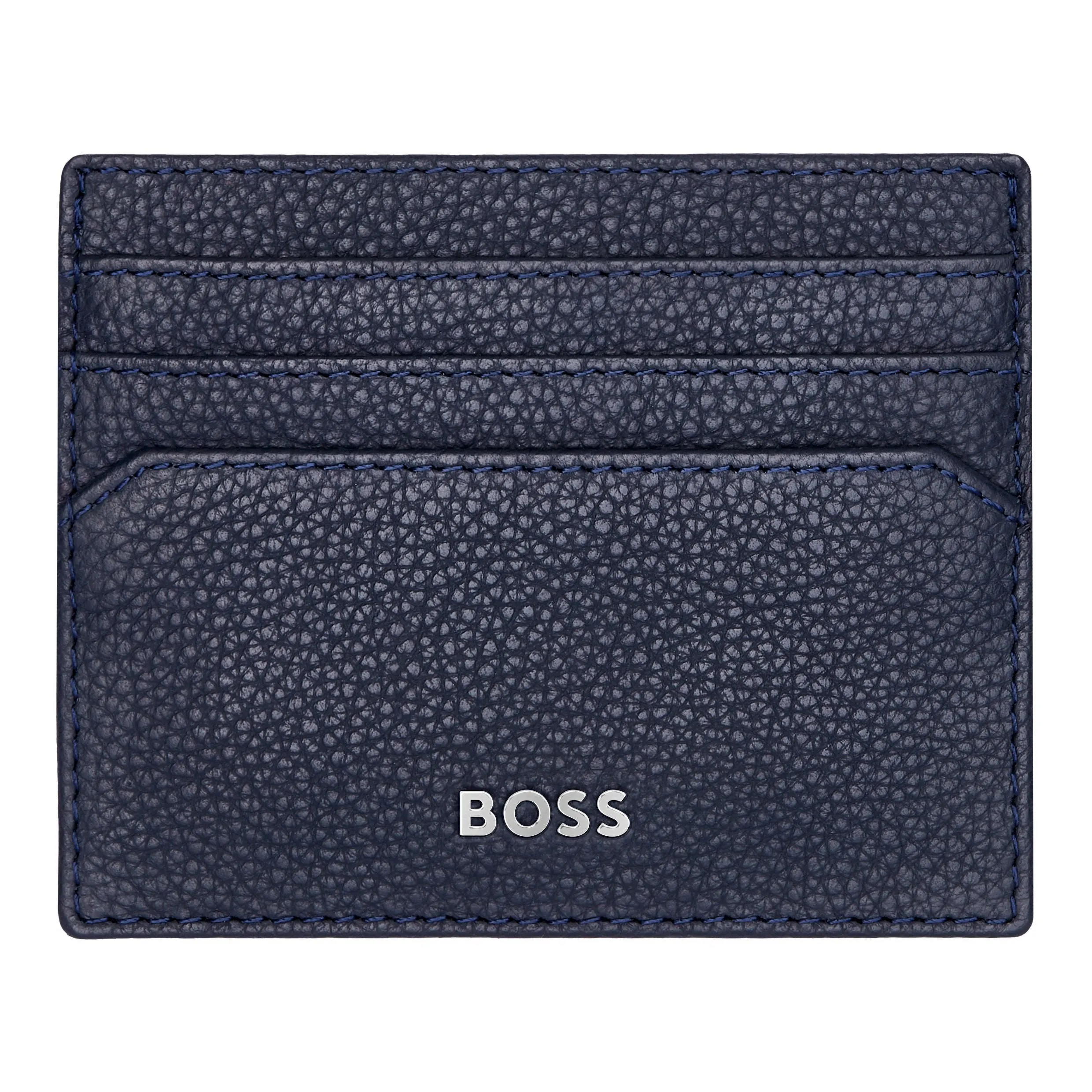 HUGO BOSS HLC416N-Card holder Classic Grained Navy