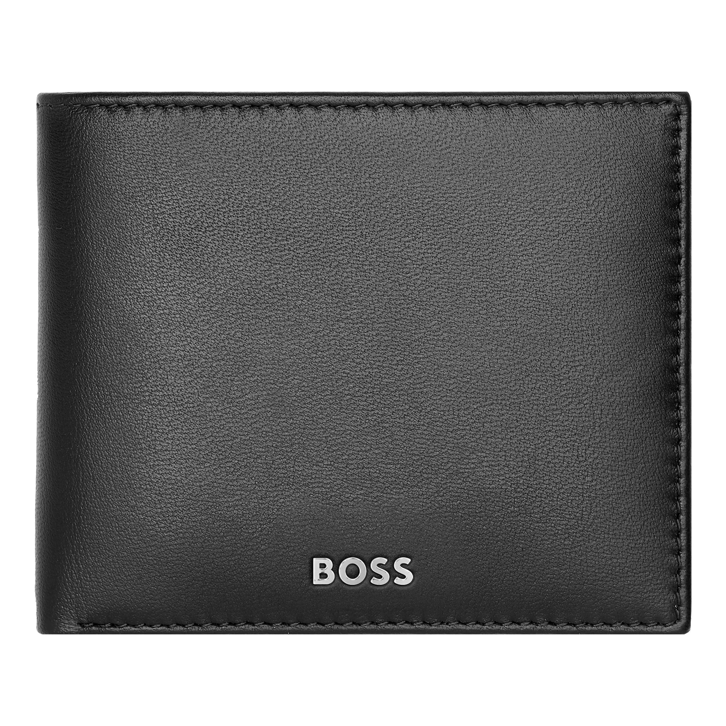 HUGO BOSS HLY403A-Wallet with flap Classic Smooth Black