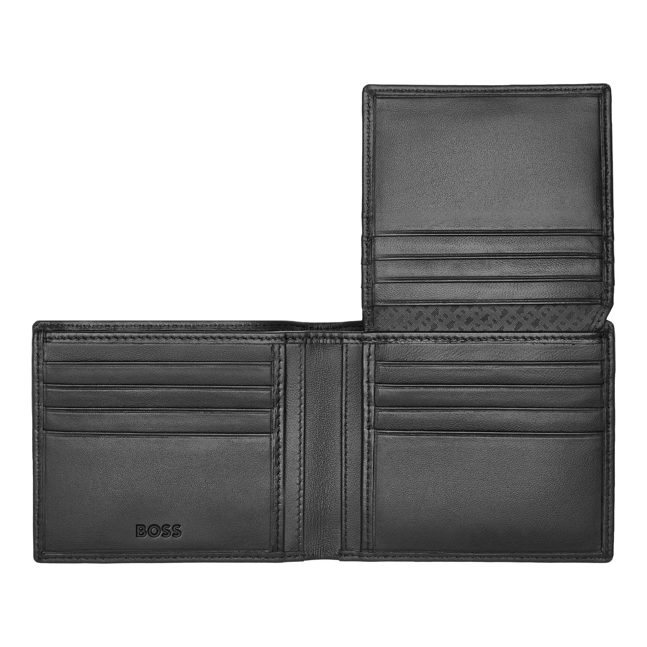 HUGO BOSS HLY403A-Wallet with flap Classic Smooth Black