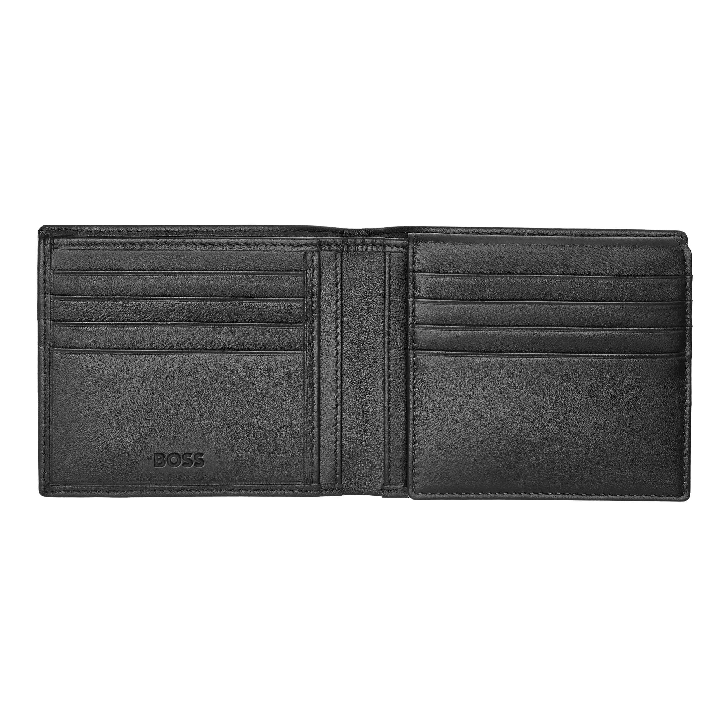 HUGO BOSS HLY403A-Wallet with flap Classic Smooth Black