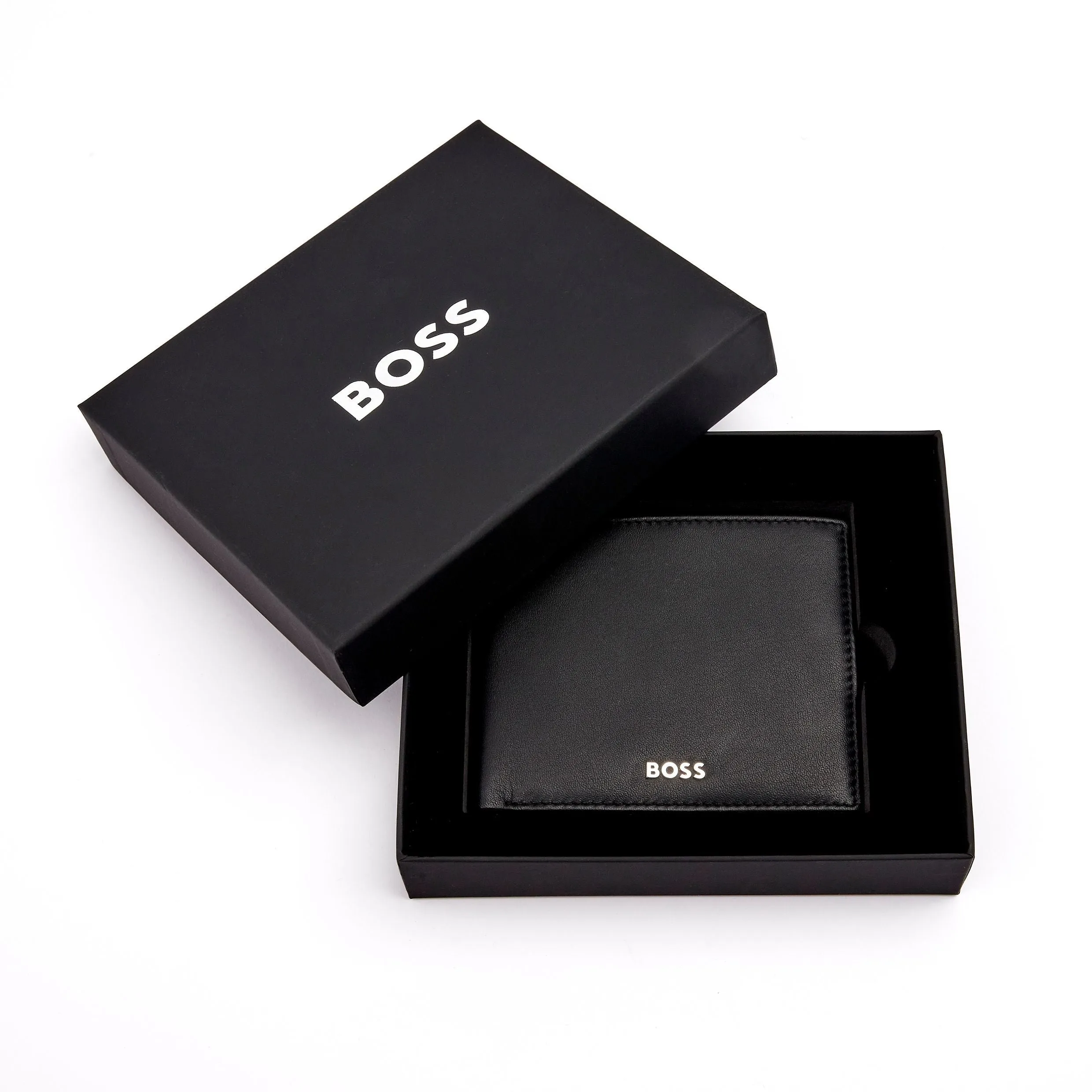 HUGO BOSS HLY403A-Wallet with flap Classic Smooth Black