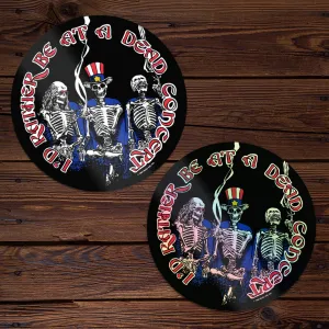 I'd Rather Be At A Dead Concert - Throwback Sticker Set (Holographic   Regular)