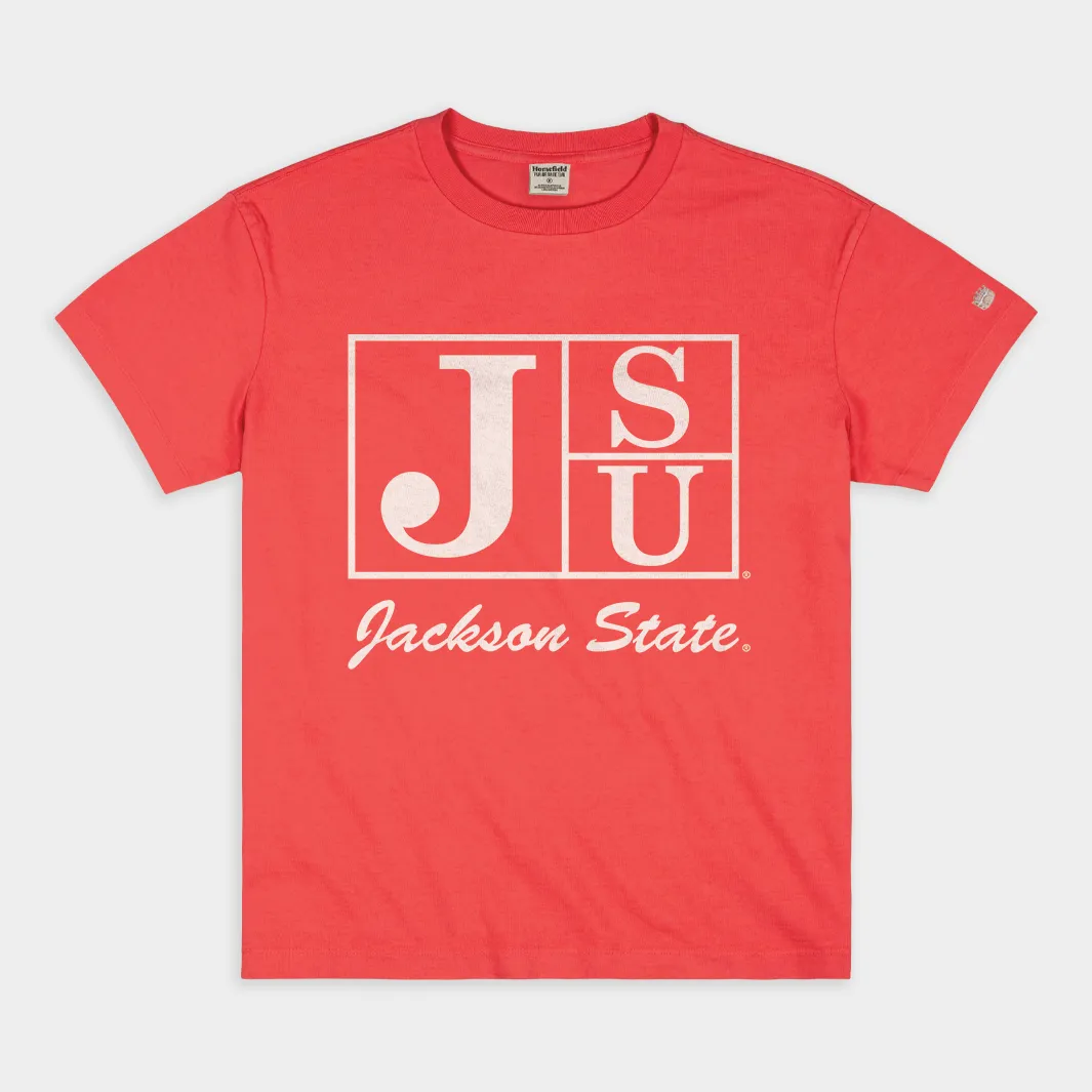 Jackson State JSU Vintage Heavyweight Tee
