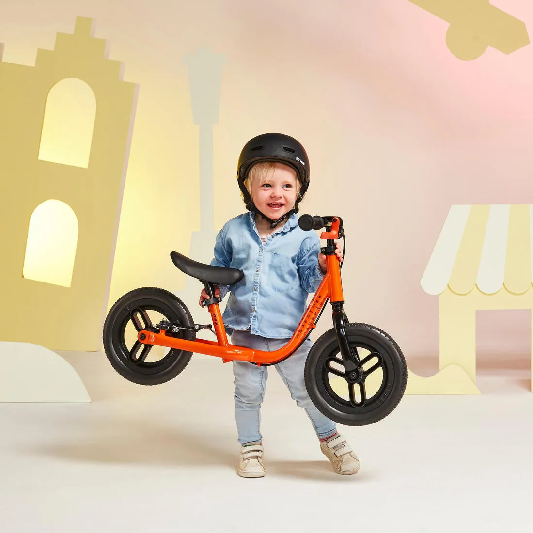Kids' 10" Balance Bike Runride 500