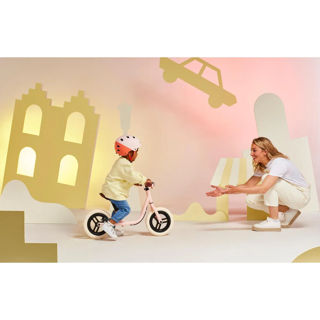 Kids' 10" Balance Bike Runride 500