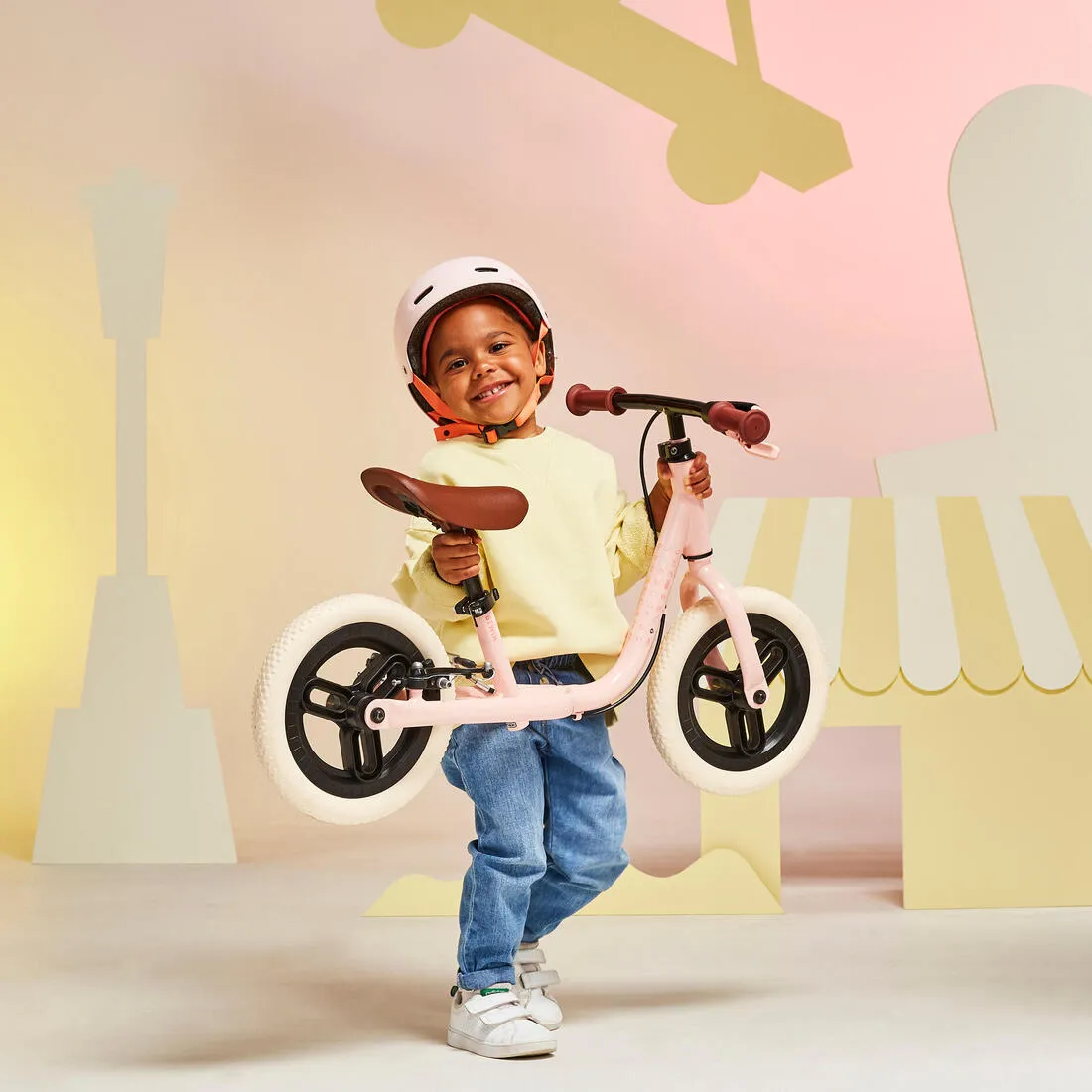 Kids' 10" Balance Bike Runride 500