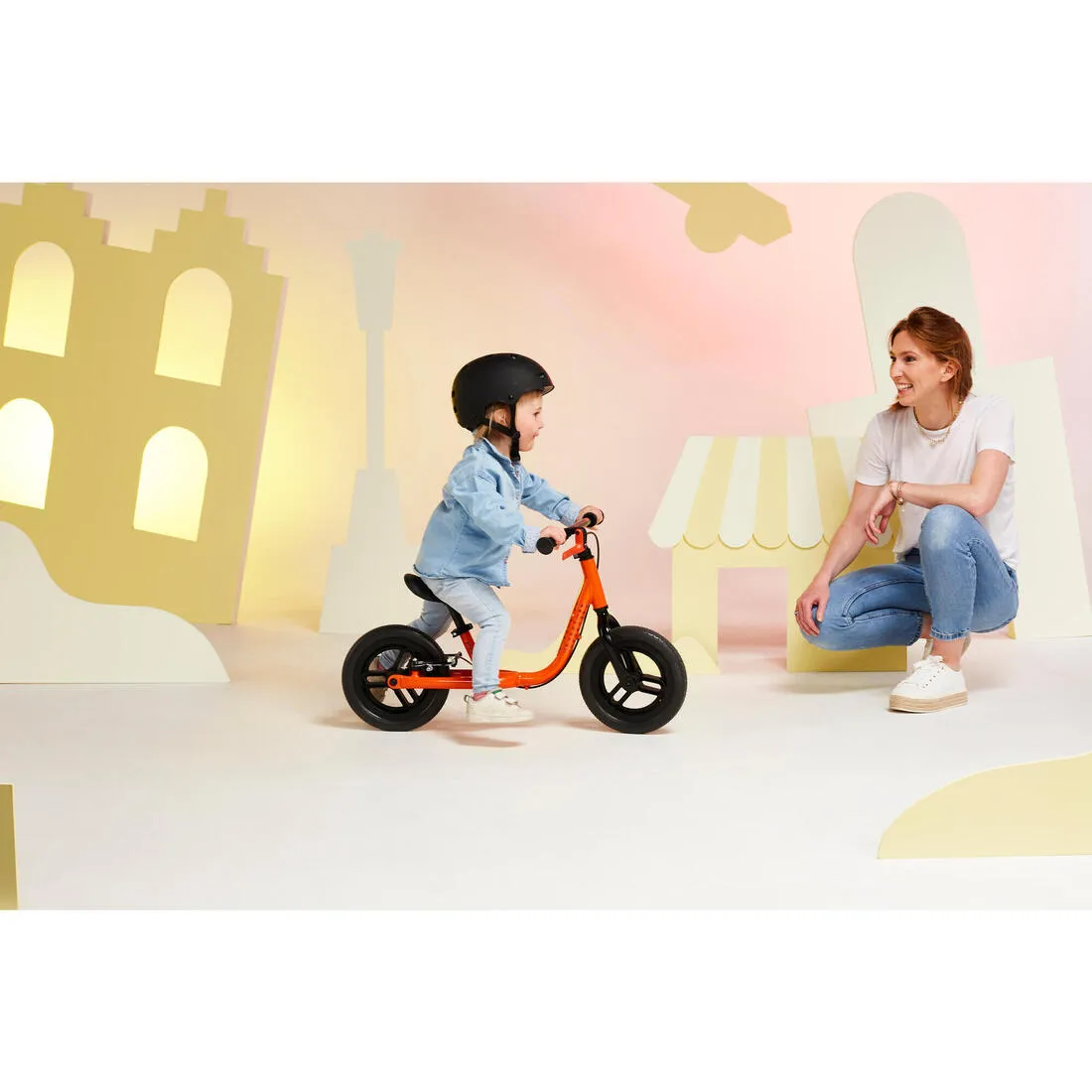 Kids' 10" Balance Bike Runride 500