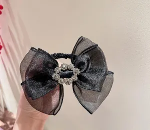 Lace Bow Hair Tie