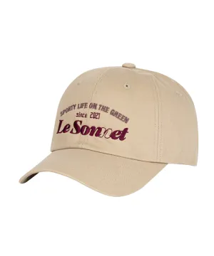 LE SONNET Camp Cap - Beige