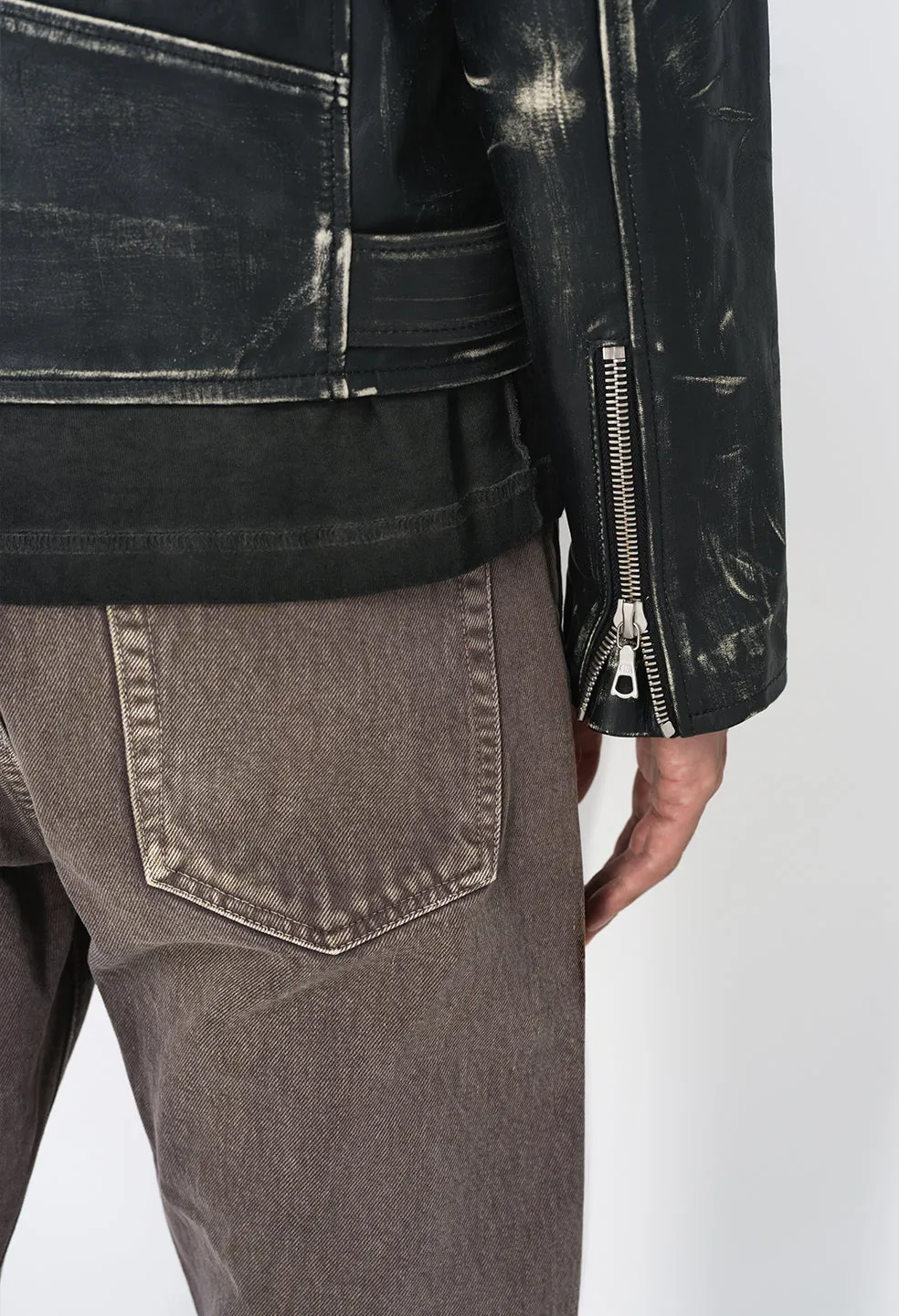 Leather Moto Jacket / Drifter