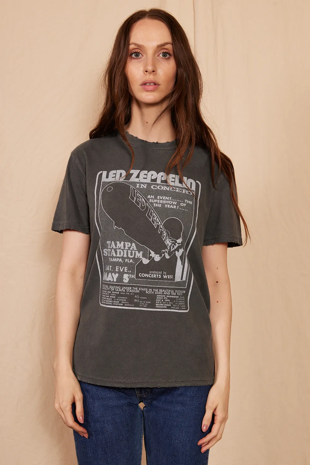 Led Zeppelin 1973 Sunkissed Tee