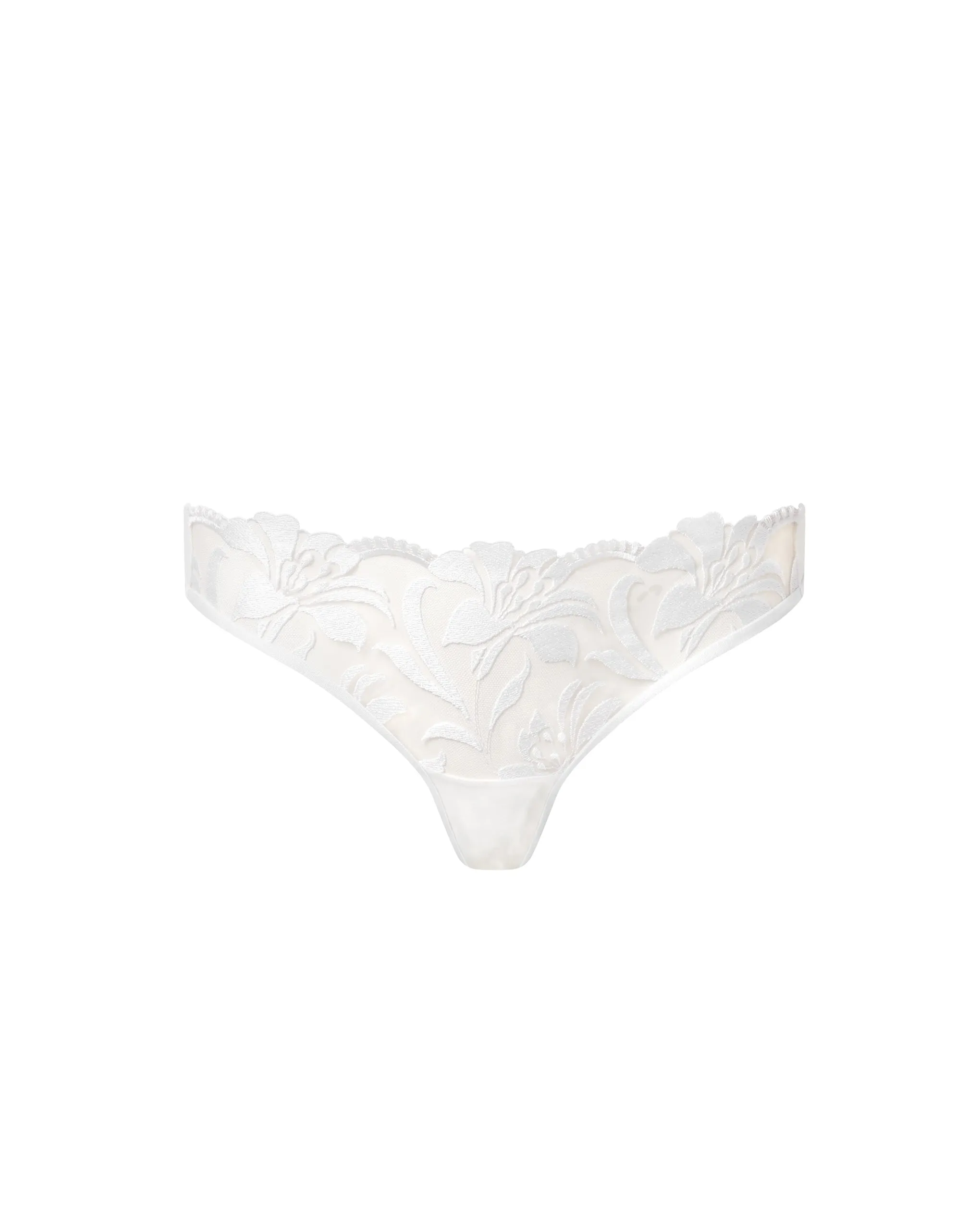 Leonora Panty White/Sheer