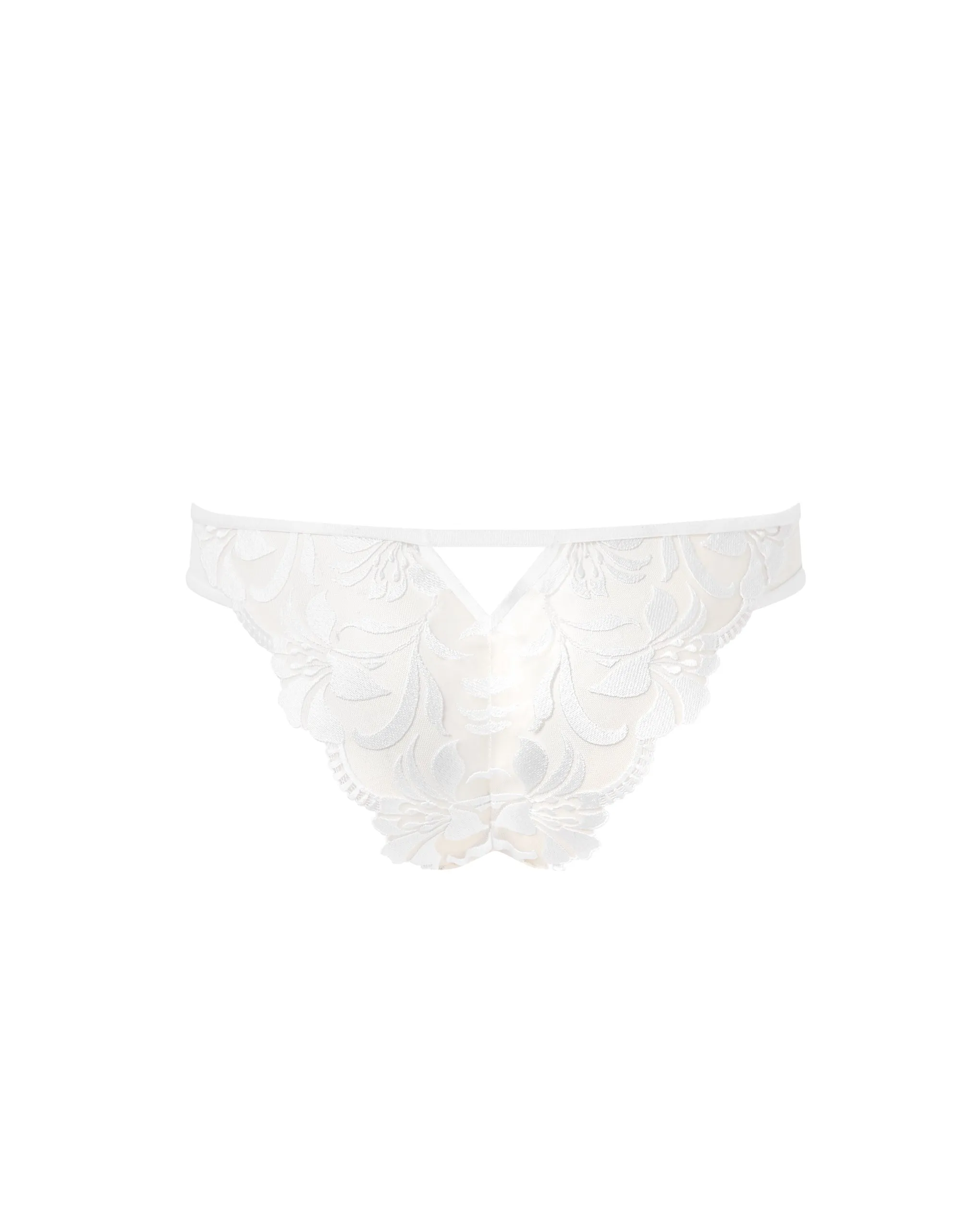Leonora Panty White/Sheer