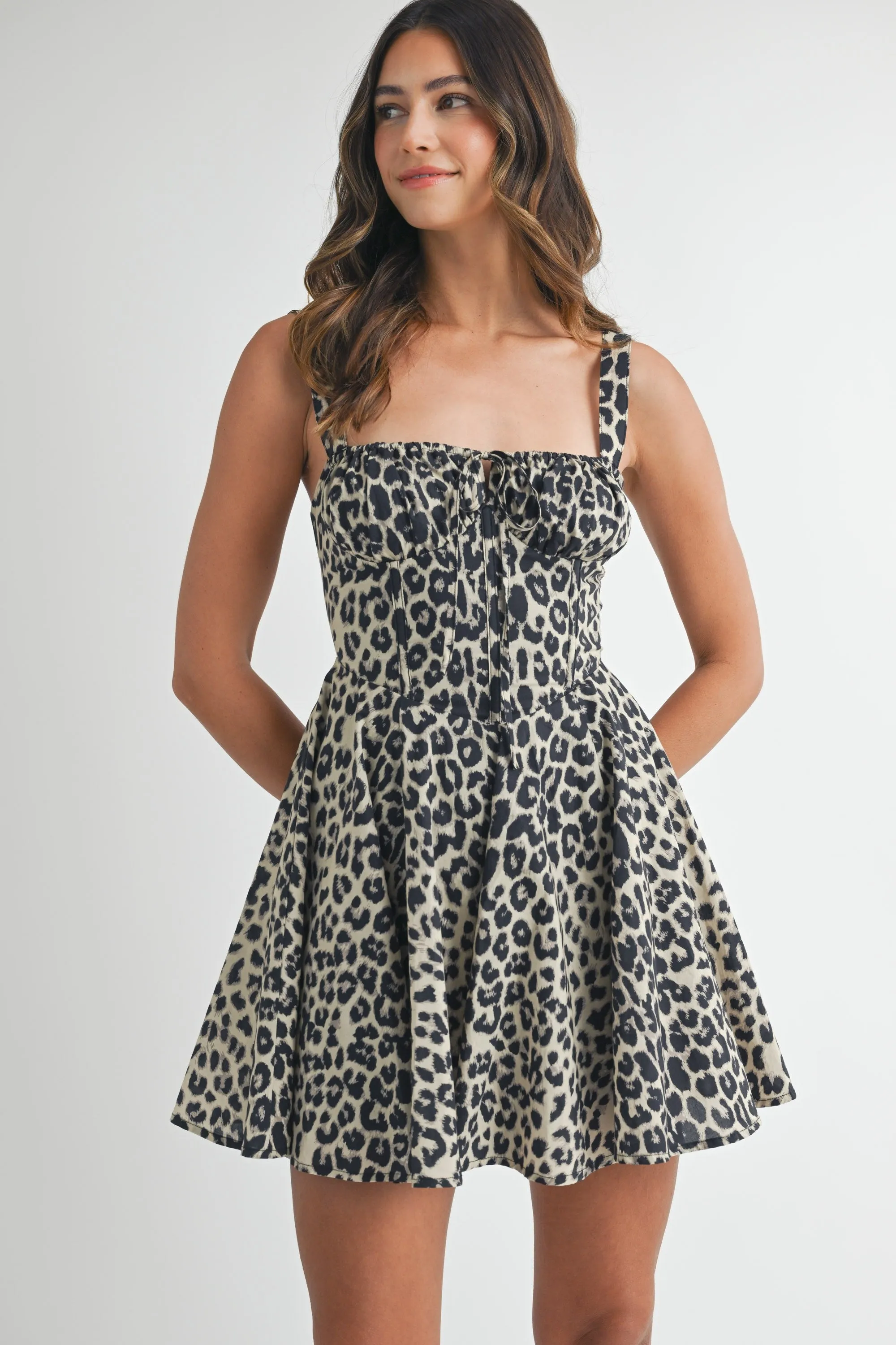 Leopard Mini Dress