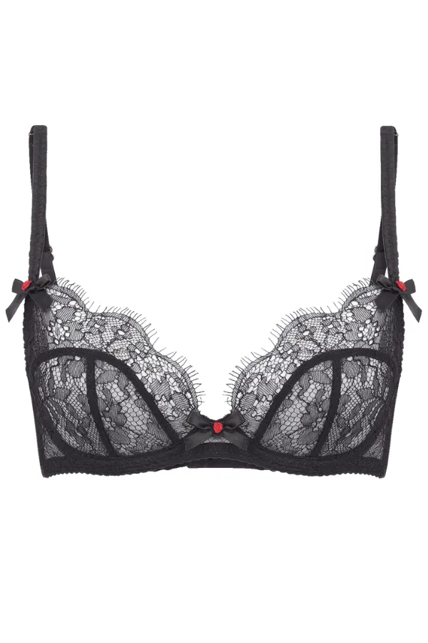 Lorna Lace Bra - Black