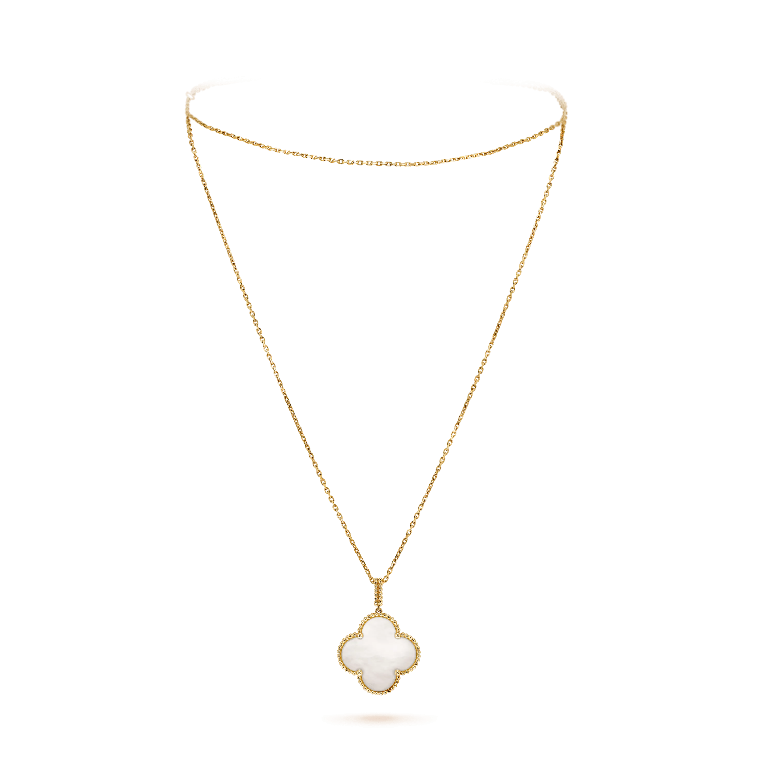 Magic Alhambra Long Necklace, 1 Motif