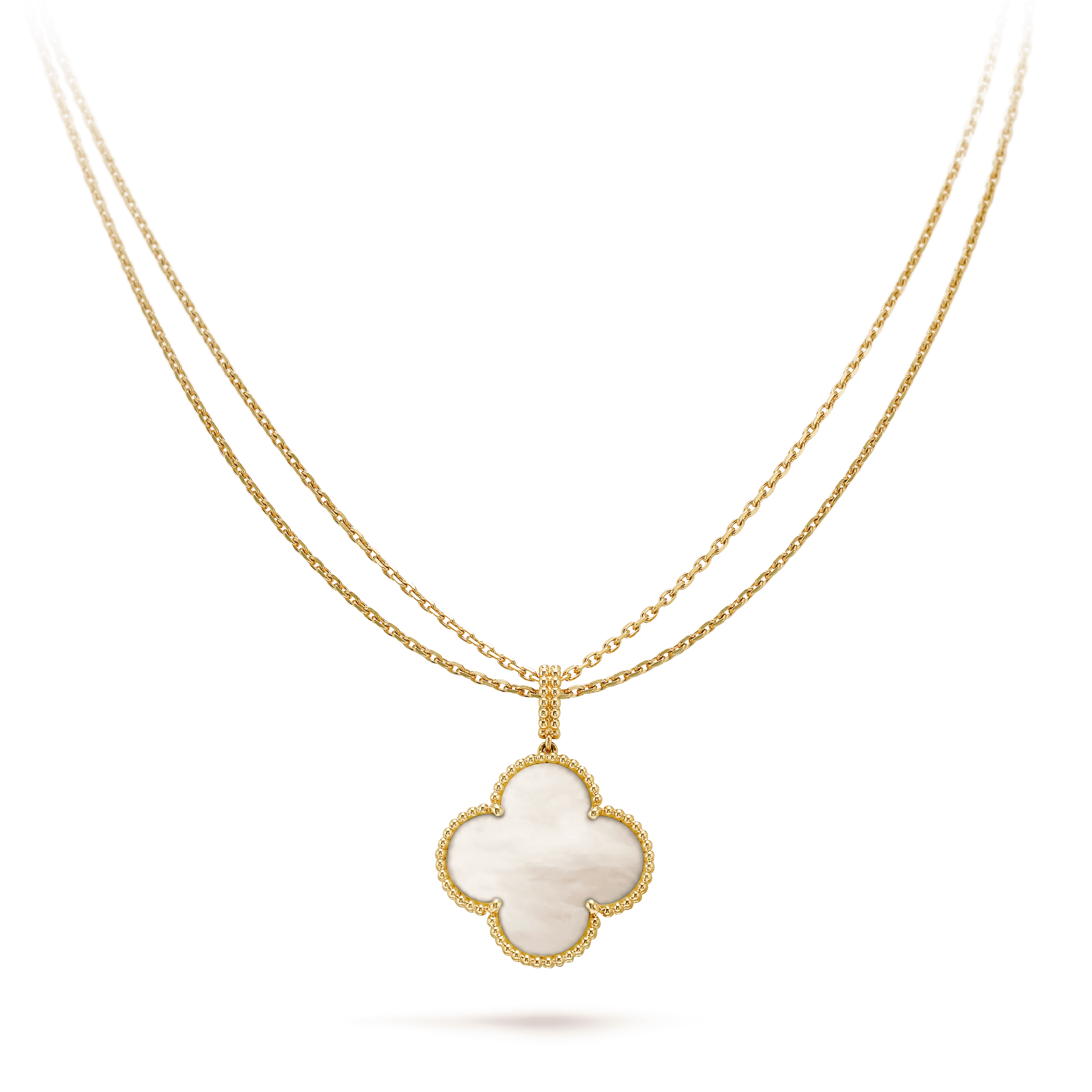 Magic Alhambra Long Necklace, 1 Motif