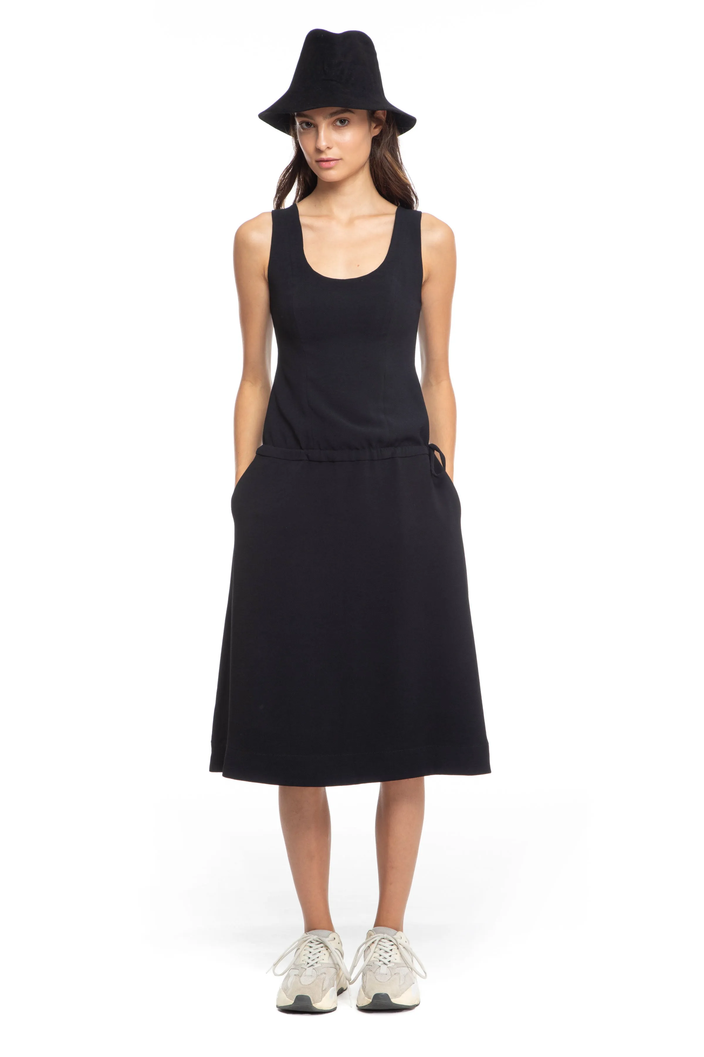 Meg Black A-line Dress