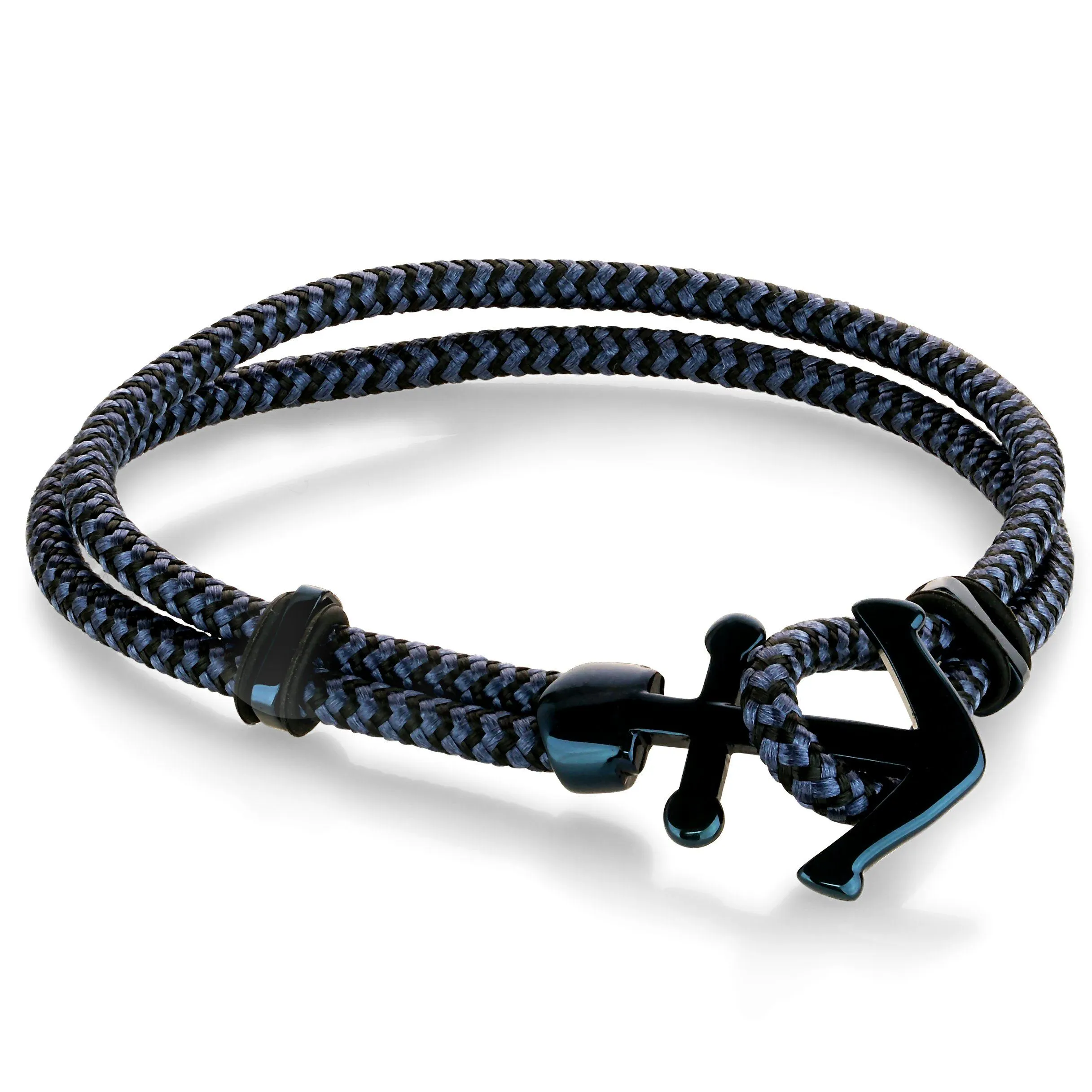 Men's Anchor Clasp Bracelet