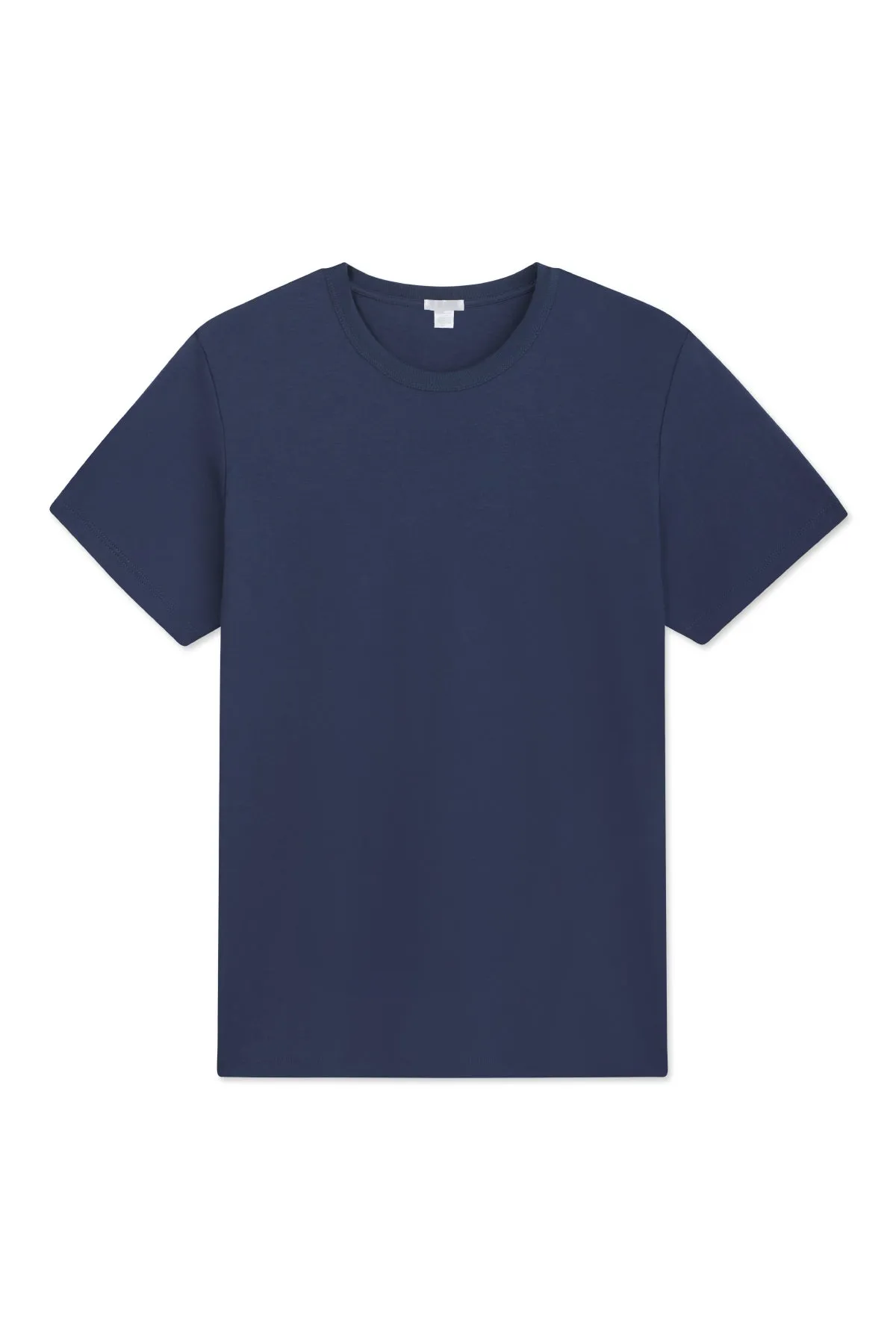 Men's Pima Crewneck Tee in Navy