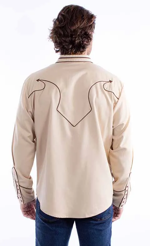 Men's Vintage Western Shirt Collection: Scully Classic Arrow