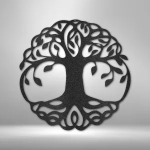 Metal art 5 classic tree