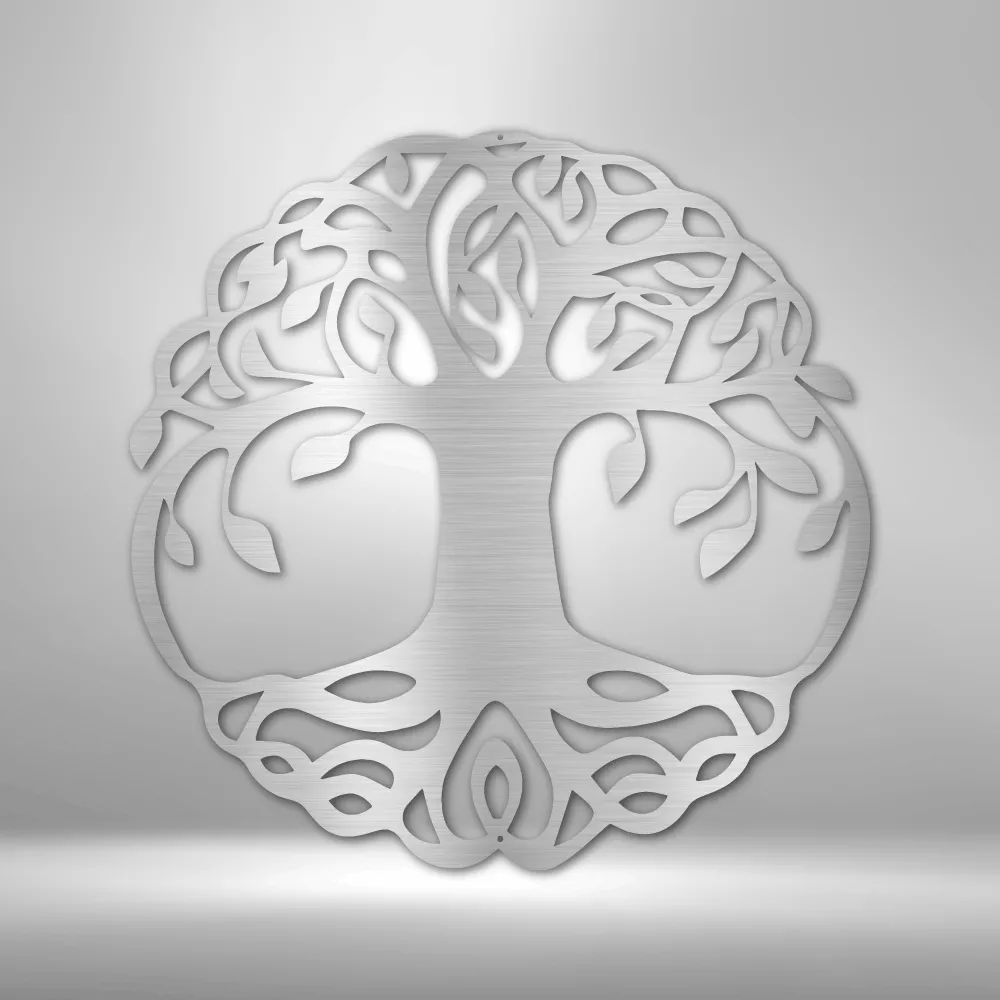 Metal art 5 classic tree