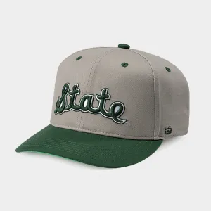 Michigan State Throwback Script Snapback