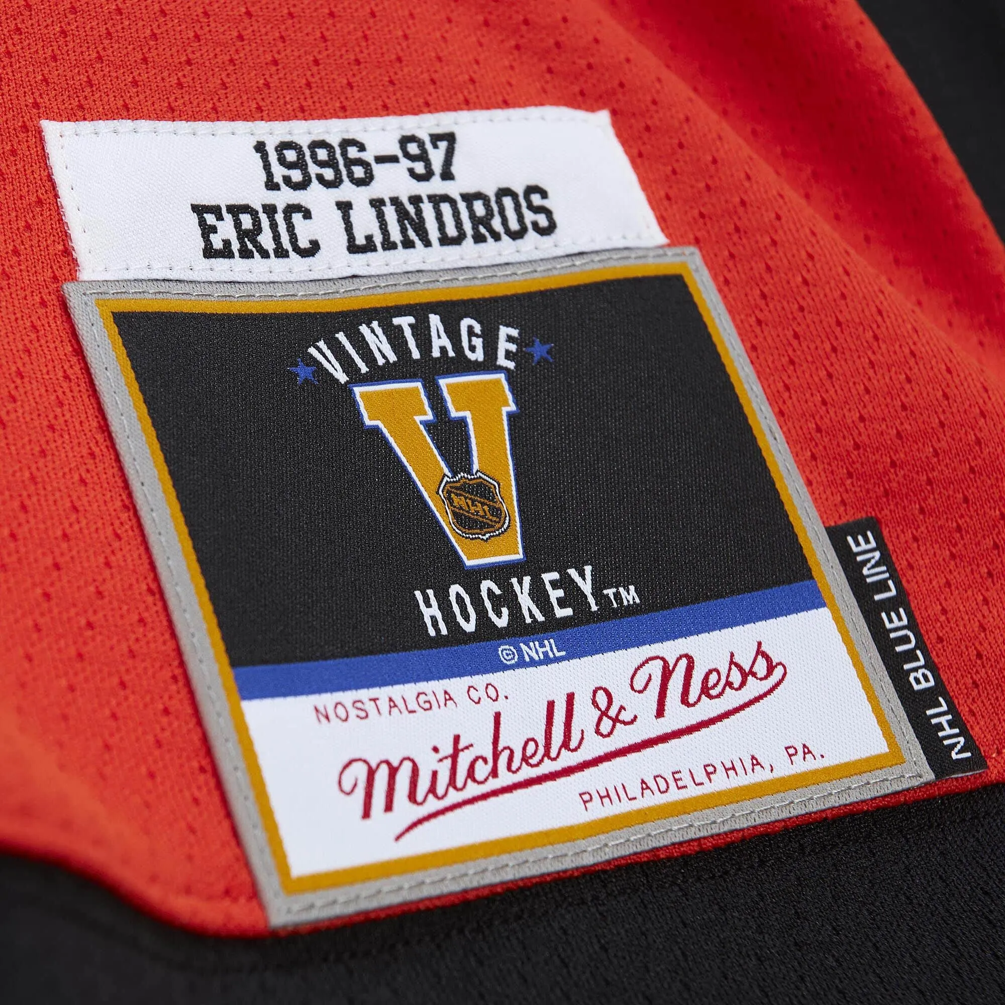 Mitchell & Ness Blue Line Vintage Senior Jersey - Philadelphia Flyers Eric Lindros