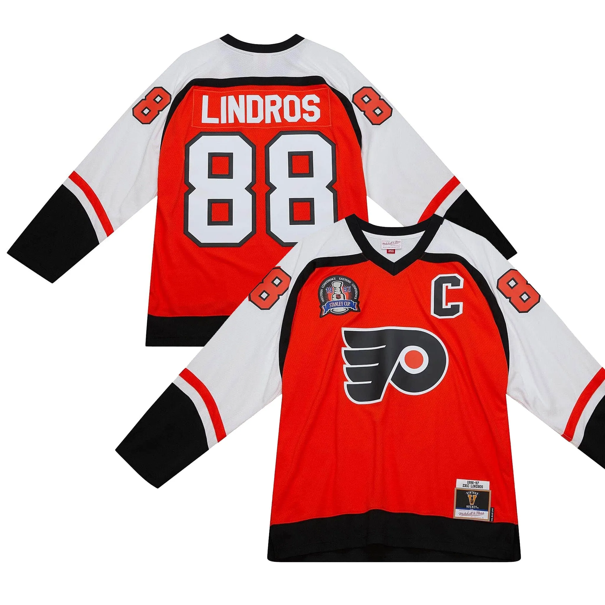 Mitchell & Ness Blue Line Vintage Senior Jersey - Philadelphia Flyers Eric Lindros