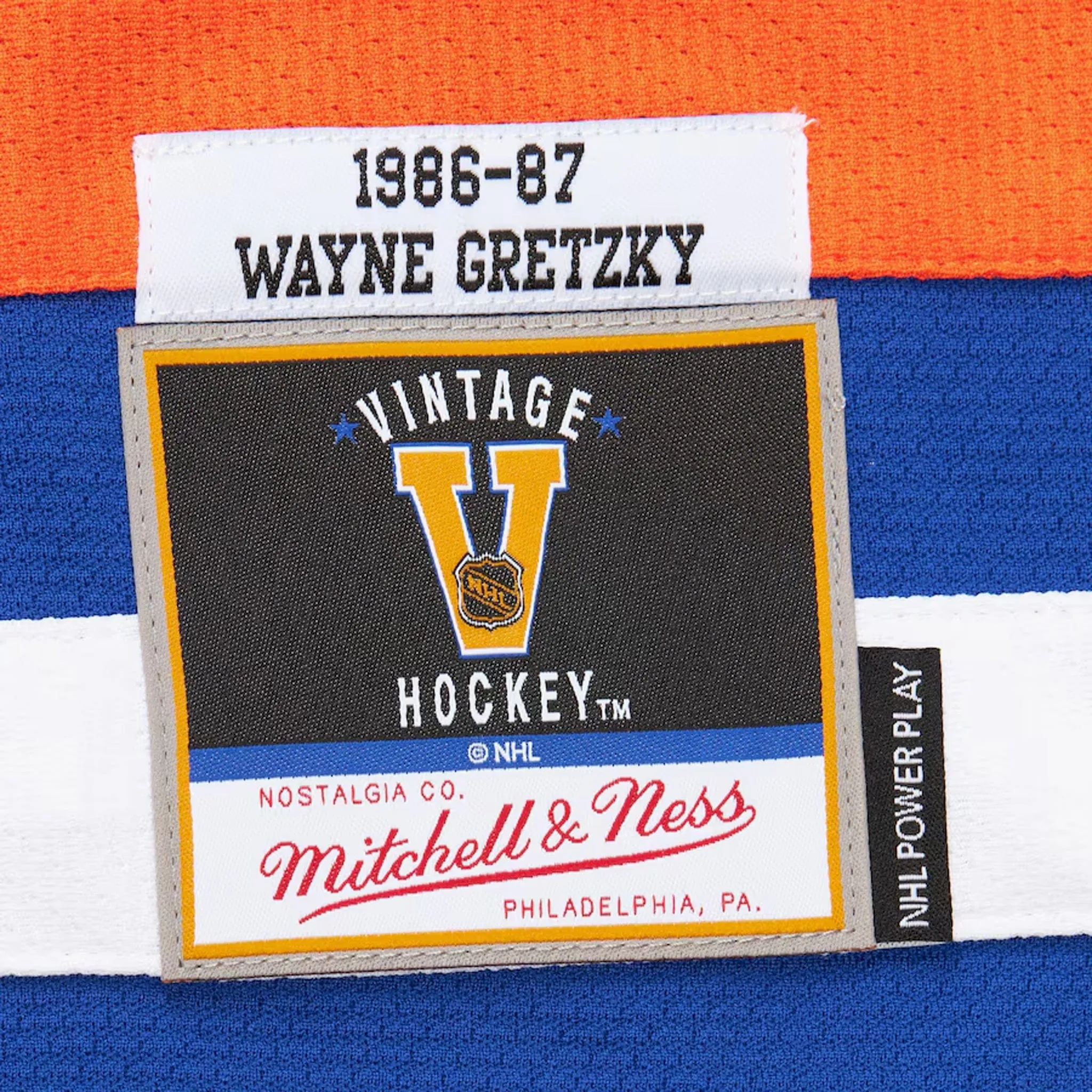 Mitchell & Ness Power Play Vintage Senior Jersey - Edmonton Oilers Wayne Gretzky