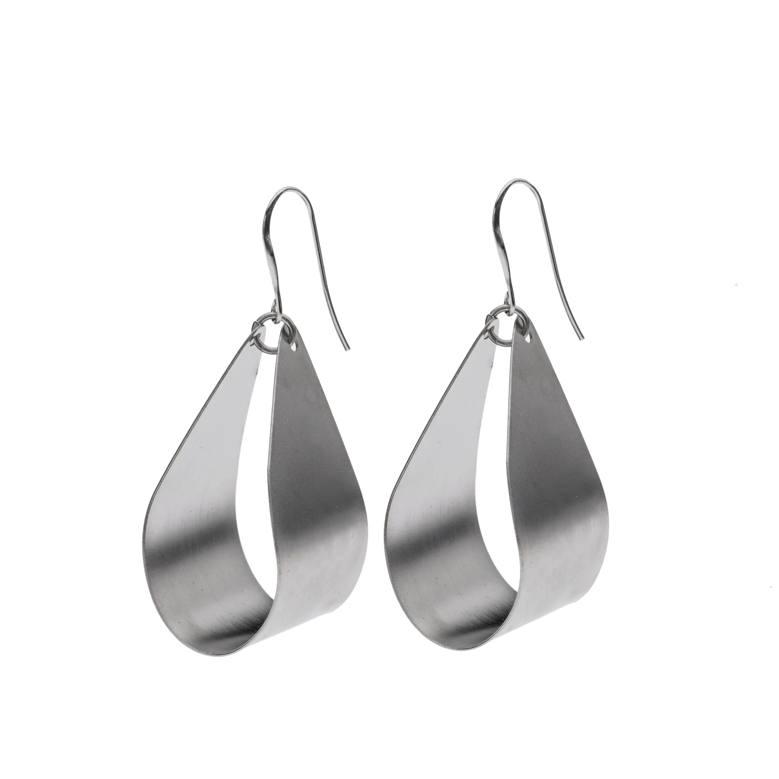 Morgan - Sterling silver heart statement necklace & earrings