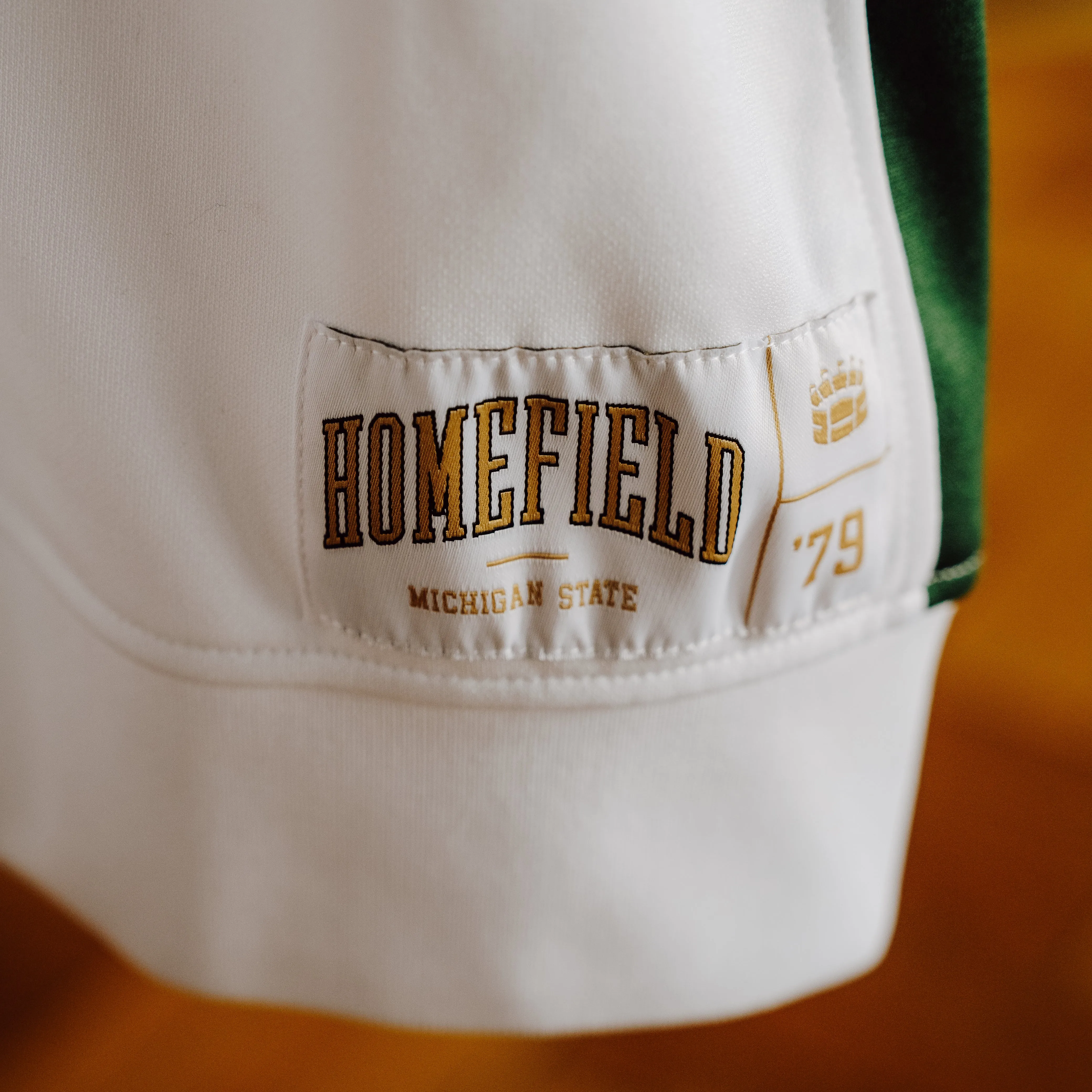 MSU Spartans Basketball Vintage Warmup Shooting Shirt