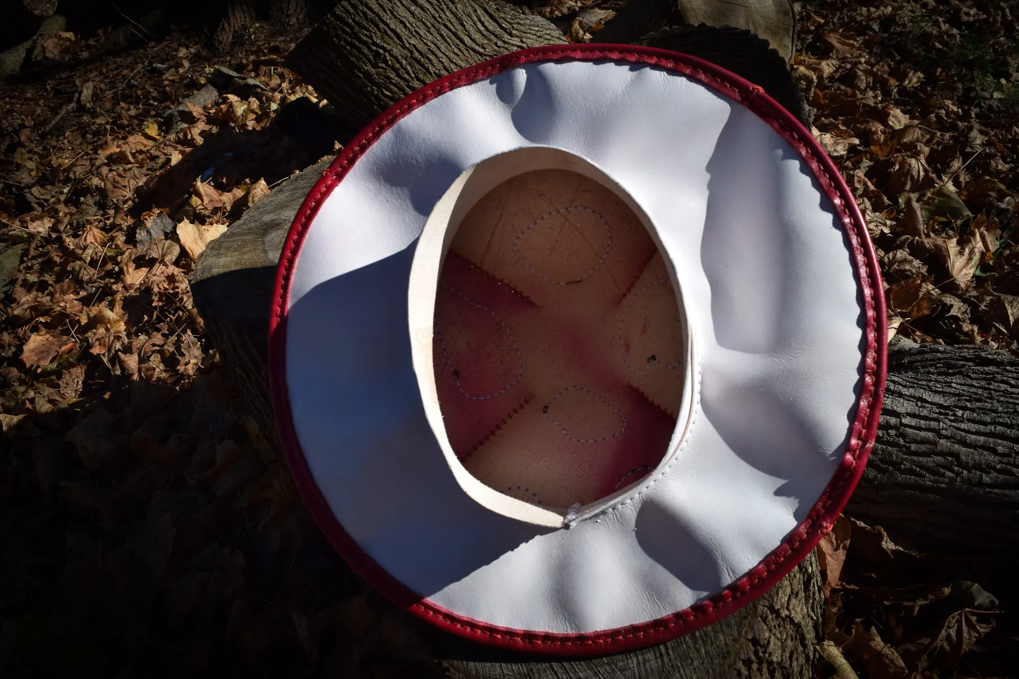 Mushroom Hat, Leather (Choose your size)