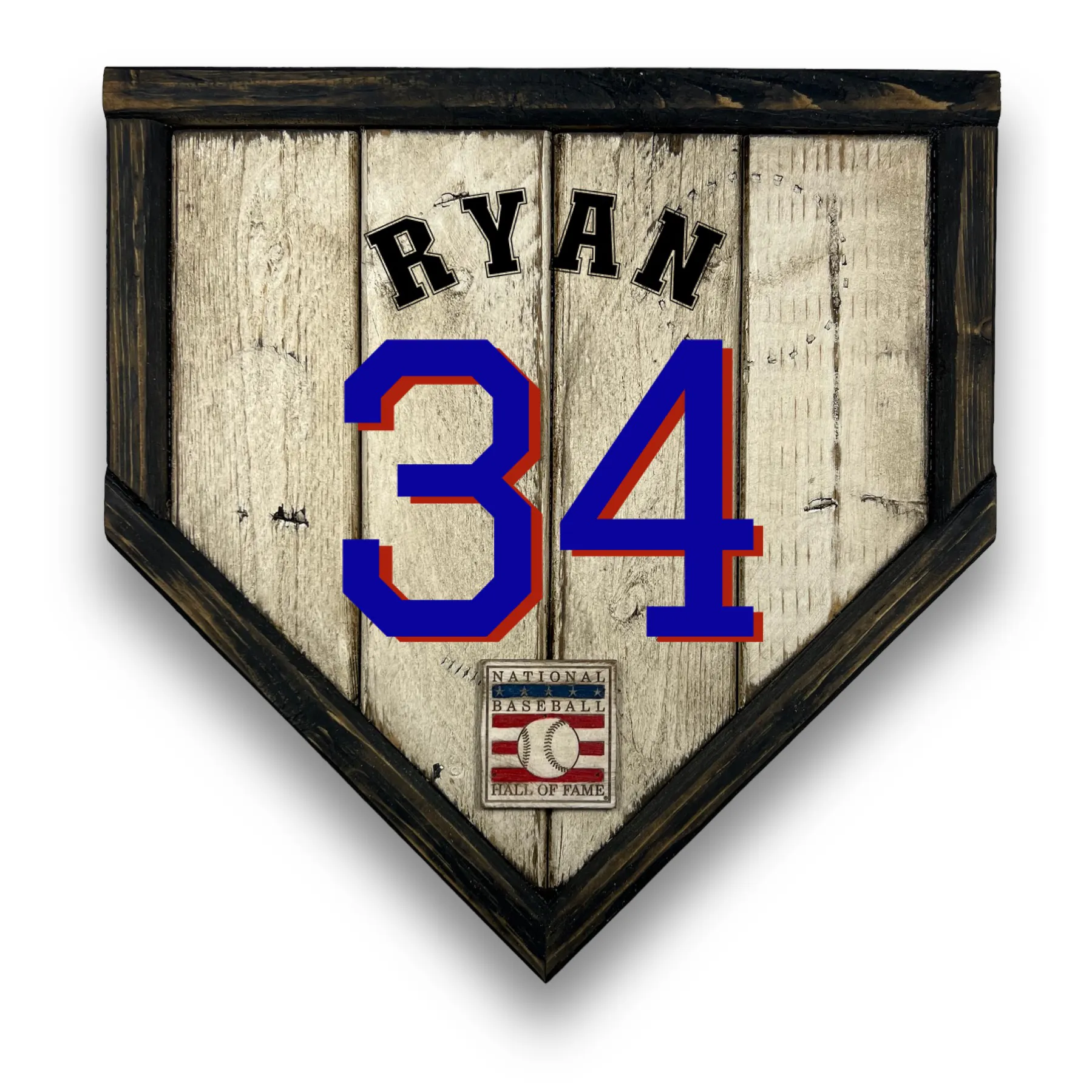 National Baseball Hall of Fame Handmade Legacy Plate