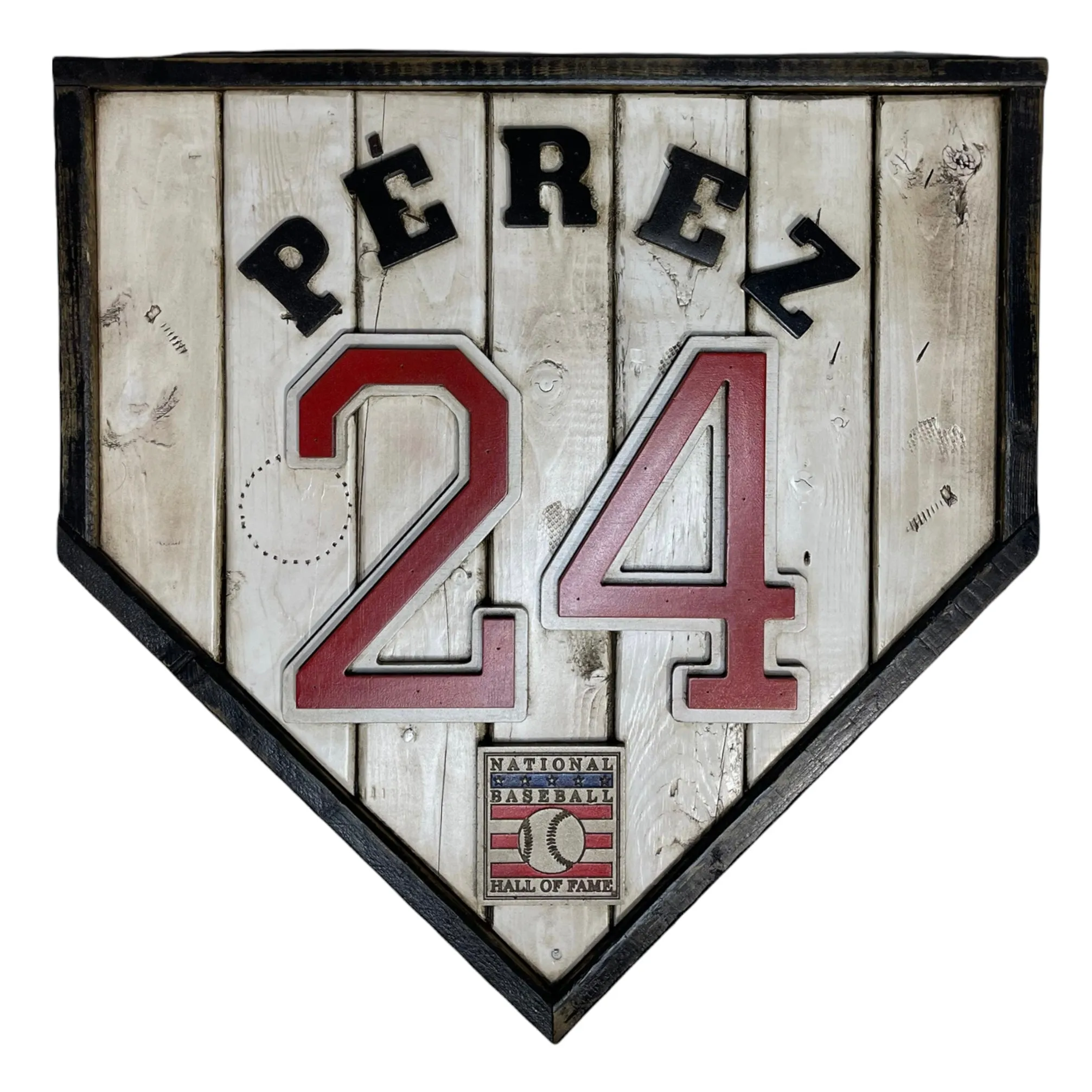 National Baseball Hall of Fame Handmade Legacy Plate