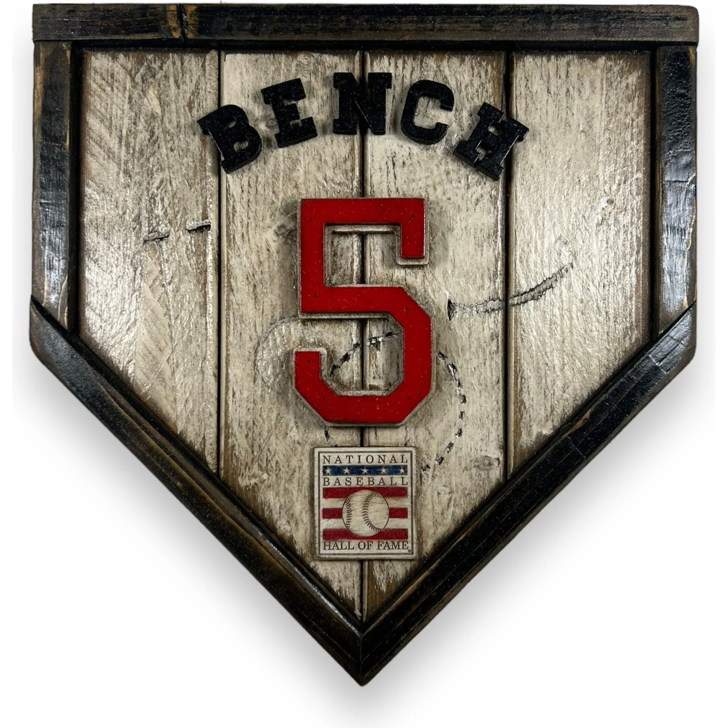 National Baseball Hall of Fame Handmade Legacy Plate