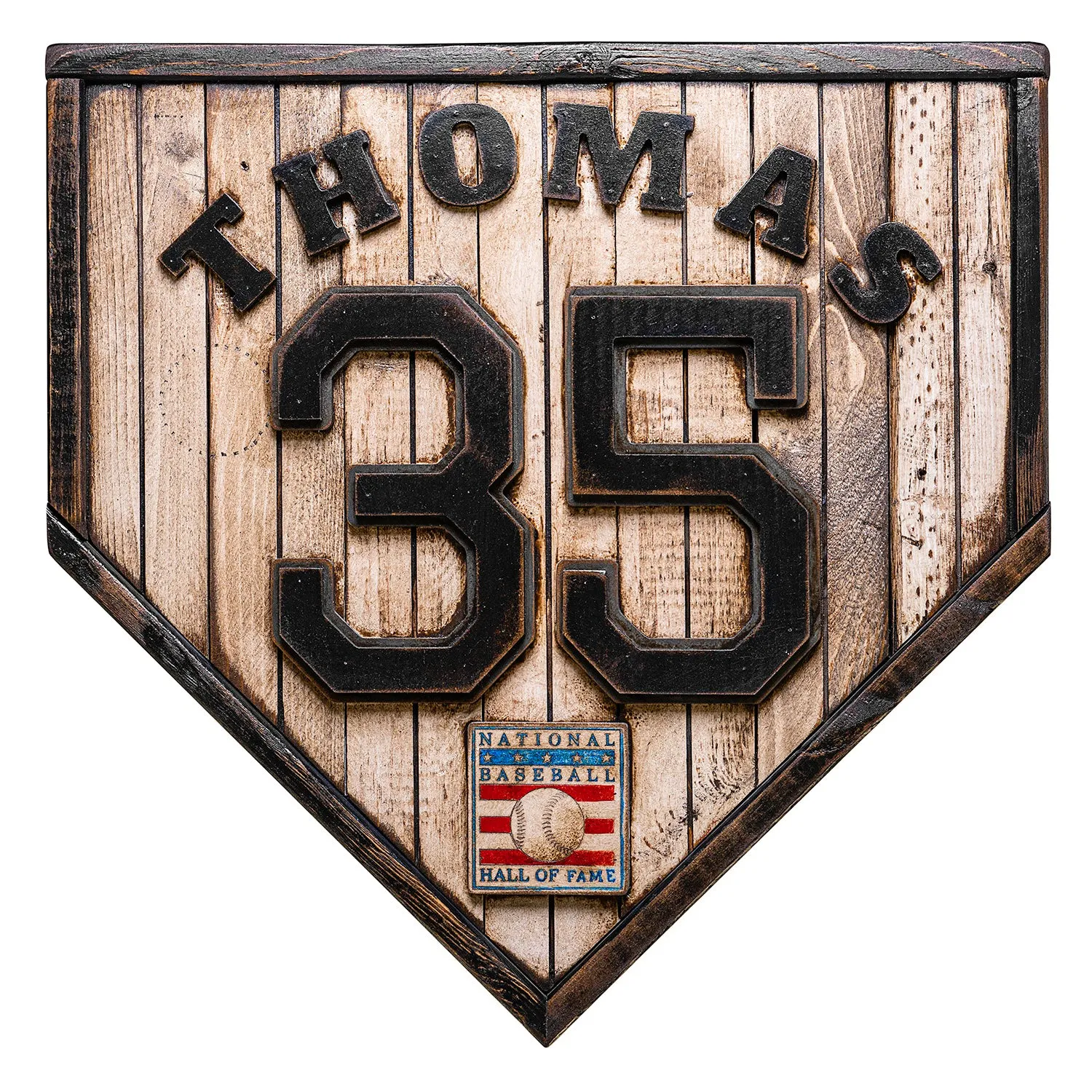 National Baseball Hall of Fame Handmade Legacy Plate